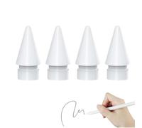 4 Pezzi Punte Tips,Alta Sensibilità Punte, Punta per Apple Pencil, Punta Ricambio Accessori, per Apple Pencil 1a e 2a Generazione