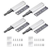 4 Pezzi Push Pull per Ante Pesanti Dovere con Calamita per Ante Armadio, Sportelli Cucina, Cassetti, Mobili, Chiusure Porte, Sistema Push to Open per Ante Magnetico Ante Home Incasso Invisibile