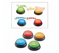 4 pezzi Quiz Game Beeper System Beeper Button per la serata di gioco in