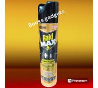 4 pezzi Raid Max Spray Scarafaggi Formiche 3 in 1 Insetticida Azione Ultrarapida
