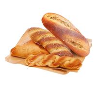4 pezzi realistico cibo finto pane simulazione carina modello di pane finto fotografia oggetti di scena pane francese PU cibo finto per la cucina di casa panetteria decorazione di compleanno pane fran