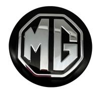 4 Pezzi Resinati 3D Gel Auto Coprimozzo Logo Silicone Autoadesivo Stemma Adesivo per MG MG3 / MG4 EV / MG5 / MG6 / MG HS/MG, Adesivi Coprimozzo Auto,65MM