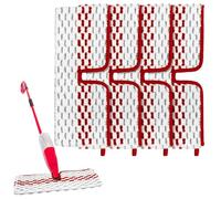 4 Pezzi Ricambi Mocio per Vileda 1-2 Spray Max, Lavapavimenti Ricambio Mocio per Vileda Kit, Panno Pavimenti in Microfibra Riutilizzabile, per Vileda O-Cedar ProMist MAX Spray Mop