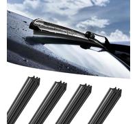 4 Pezzi Ricariche per Spazzole Tergicristallo Del Parabrezza, Tergicristallo Posteriore 80 cm, per Auto, Autobus, Camion, Gomme per Tergicristallo di Ricambio Universale per Auto