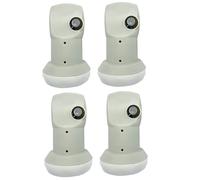 4 Pezzi Ricevitore Satellitare Digitale Full In Banda KU, Convertitore Li8126