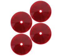 4 pezzi Riflettori Riflettori rotondi Decorazioni riflettenti per auto