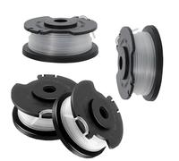 4 pezzi rocchetto doppio filo,sostituibile con bobina di ricambio,Bobina di Filo di Ricambio,Bobine di filo per tagliaerba,Compatibile con einhell GE-CT 18/28 LI e GE-CT 18/28 LI TC