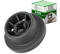 4 Pezzi Rotelle Lavastoviglie per Cestello Inferiore con Codico Original 00165314 00170834 00170838 per Bosch per Siemens 00916189 per Quelle 481252018084 C00336791 per Philips - ONIX TECH