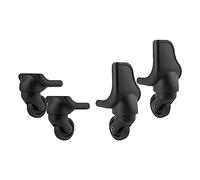 4 Pezzi Ruote di Ricambio per Valigia,Ruote Girevoli per Valigie Muto,Rotelle Valigie Universali,Facilità di Installazione,Sostituzione Ruote per Bagagli Valigie da Viaggio Trolley Valigia,OD 50mm