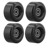 4 Pezzi Ruote Resistenti all'usura PU, Ruote per Pattini a Rotelle Skateboard, Ricambio per Pattini a Rotelle 58*32mm 82A, Ruote Skateboard con Cuscinetti per Pattini a Rotelle a Doppia Fila