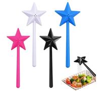 4 Pezzi Saliera bacchetta magica,Saliera e Pepiera Bacchetta Magica,Bacchette magiche per sale e pepe,Saliera e Pepiera da Tavola,Bacchetta Magica Cucina,per Cucina,Campeggio