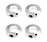 4 pezzi SBR12 SBR16 Collari di arresto for guide lineari Anelli di fissaggio for limiti di alberi in lega di alluminio Parti CNC Strumento Collari di arresto for alberi di guide lineari(SBR12 fixing r