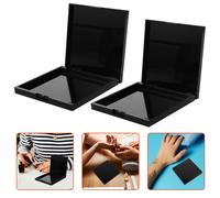 4 pezzi scatola di colla per unghie UV resistente alla luce Custodia per unghie