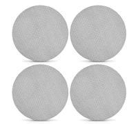 4 Pezzi Schermo per Caffè Espresso da 51 mm, Schermo a Disco Caffè 150μm 1mm/1.7mm di Spessore, Puck Screen, Filtri Portafiltro Espresso Riutilizzabile in Acciaio Inossidabile 316L