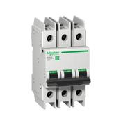 4 pezzi Schneider Electric M9F43308 interruttore automatico tripolare curva D 8A