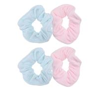 4 Pezzi Scrunchies Asciugacapelli in Microfibra Assorbente | Elastici Elastici, Asciugatura Rapida, Riducono i Tempi, Fibra Superfine, per Chioma Bagnati e Raccolti