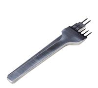 4 Pezzi/set 3/4/5/6mmstrumenti Per La Lavorazione Della Pelle, Punzoni Per Fori, Strumento Di Punzonatura Di Allacciatura | Strumenti Per Il Mestiere In Pelle Di 1+2+4+6 S, Set Di Forbice Di