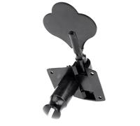 4 pezzi/set 4R accordatori per basso elettrico teste di macchine piroli chiavi set con viti di montaggio Testa Dell'accordatore Per Chitarra (Color : Silver)