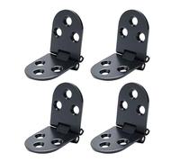 4 pezzi/set accessorio da tavolo pieghevole for hardware della macchina da cucire cerniera con patta in lega di zinco porta del cassetto armadio armadio finestra(Other)