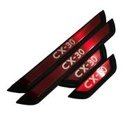 4 Pezzi/set Acciaio Inossidabile Battitacco per CX-30 CX30 2020-2026, Battitacco in Acciaio Inossidabile per Porta, Protezione soglia portiera auto