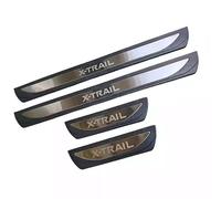 4 Pezzi/set Acciaio Inossidabile Battitacco per X-Trail T33 2022-2025, Battitacco in Acciaio Inossidabile per Porta, Protezione soglia portiera auto