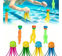 4 pezzi/set Colore casuale Attrezzatura da immersione a forma di calamaro in PVC, Gioco da festa per adulti, Regalo per feste, Decorazione per la casa, Forniture per la casa, Essenziali per la famigli