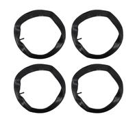 4 Pezzi Set di Camere d Aria per Bici da Corsa per Nero | Gomma Robusta, Resistente all Usura e Forature, Manutenzione Semplice, Kit Riparazione Incluso