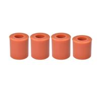4 pezzi/set di colonne in silicone Compatible with livellamento del letto caldo, 3 lunghe + 1 corta, compatibili con parti di stampanti 3D resistenti alle alte temperature Ender 3 CR10 CR10S(Orange)