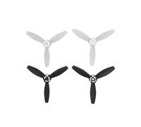 4 pezzi/set di eliche in plastica nere/bianche/rosse con pale a sgancio rapido resistenti adatte for drone Bebop 2/accessori FPV 2.0(B)