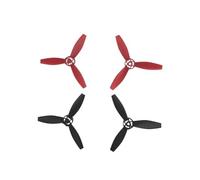 4 pezzi/set di eliche in plastica nere/bianche/rosse con pale a sgancio rapido resistenti adatte for drone Bebop 2/accessori FPV 2.0(C)