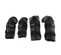 4 pezzi/set di protezioni per ginocchia e gomitiere per moto, protezioni per ginocchia e stinchi da