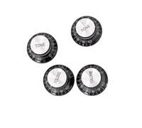 4 Pezzi/Set Manopole Di Controllo Della Velocità Del Volume E Del Tono Della Chitarra In Alluminio Argento Campana Per Cappello A Cilindro In Argento Per Chitarra Elettrica GB/LP/SG parti di chit