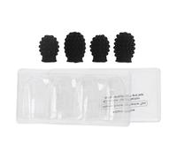 4 Pezzi Set Muto per Bacchette in Silicone Accessorio Ammortizzatore in Silicone Strumenti Musicali a Percussione Bacchetta Suggerimenti per la Pratica Silenziosa per le Bacchette