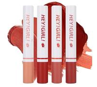 4 Pezzi/set Pacchetto Pacchetto Rossetto di Sigarette, Forma di Sigaretta Opaca Lunga Durata Senza Trucco Trucco Cosmetico,