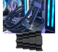 4 Pezzi Set Raffreddatori a Liquido per CPU Tubo Pettini per Tubo Diametro Fino a 11mm/0.43inch per Aio Radiatore Tubi Pettine per CORSAIR (10mm)