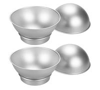 4 Pezzi / Set Tondo 3D A Forma di Palla di per Torta in Alluminio Tor6155