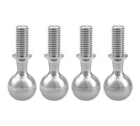 4 pezzi ShareGoo sfere in acciaio M6x14x37mm perline fisse per sterzo Knuckle A-Arms compatibili con Arrma 1/8 Typhon 6S BLX 1/7 criminale infraction 6S BLX RC auto Repalce di ARA330657