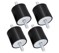 4 Pezzi Silent Block M6, Supporti in Gommini M6 Supporti Anti Vibranti Ammortizzatore Gomma M6 Bobine per Barche per Auto (VV 20 * 15 M6*18)