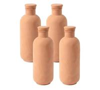 4 Pezzi Sinusidrico Terracotta | permeabile, Cono di Irrigazione Automatica, per Balcone, Viaggiatori
