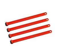4 Pezzi Sollevatore per Barattoli Magnete, Anti Scottatura, Rosso | Ferro e Pp, Semplice da Usare, Pratico per Conserve Domestiche, Utile anche Piccoli Oggetti