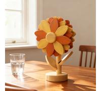 4 Pezzi Sottobicchieri Albero Forma Tappetino Isolante Legno Antiscivolo