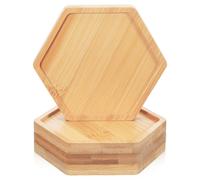 4 pezzi sottobicchieri in mosaico sottobicchieri in bambù sottobicchieri