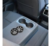 4 pezzi sottobicchieri per console auto scintillanti tempestati di strass