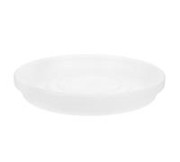 4 Pezzi Sottovaso Rotondo per Vaso da Fiori in Plastica Trasparente | Raccolta Acqua, Uso Interno e Uffici, Adatto a Piante e Contenitore, Forma Tonda, Accessorio Pratico