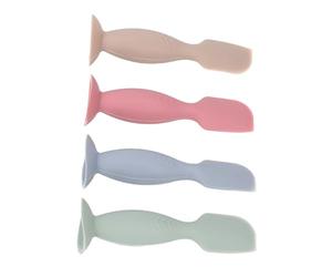 4 Pezzi Spatola per Crema per Pannolini per Bambini Applicatore per Pasta di Testa Spatola per Crema per Pannolini Spazzola per Baby Shower Regali per gli Elementi Essenziali del