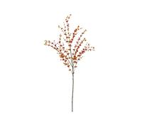 4 pezzi - Spray Eucalyptus Artificiale Arancione EUROPALMS 110 cm per Uso Estern