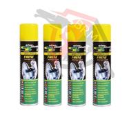 4 PEZZI SPRAY SUPER SGRASSANTE PER PULIRE MOTORE-FRENI-INGRANAGGI 500ml