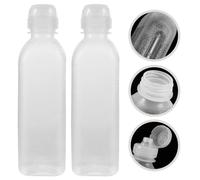 4 pezzi spremere bottiglie di bottiglie per olio da cucina salsa di condimento