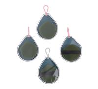 4 Pezzi Spugne Make Up Puff per Fondotinta e Cosmetici Spugne Lavabili e Riutilizzabili per Make Up Fluido e Polvere per Fondotinta Correttore e Blush