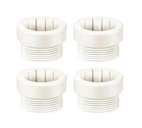 4 pezzi Stabilizzatore Manica Ombrello Palo Filettato Foro Ombrello Pali Piscina Ombrello Adattatore Ombrello Cunei Inserti per
